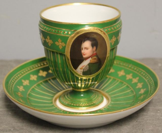 Antique Sevres Napoleonic Cup and