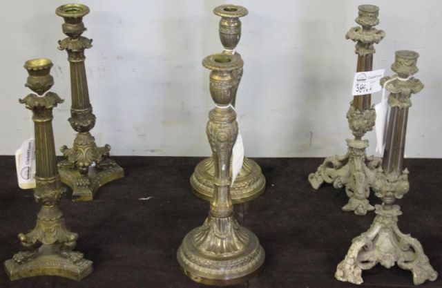 Candlesticks Lot including Pair 15db74