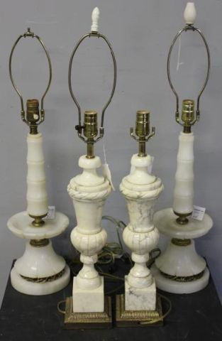 Alabaster Table Lamps Including