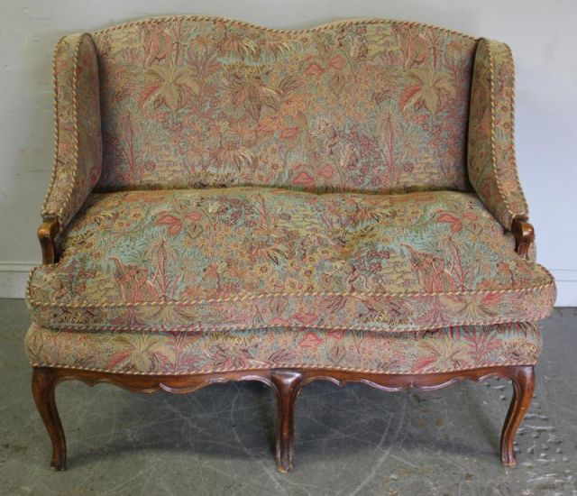 French Country Style Upholstered