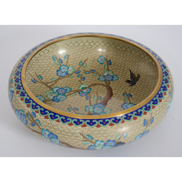 Chinese Cloisonne Bowl Chinese.? A cloisonn?