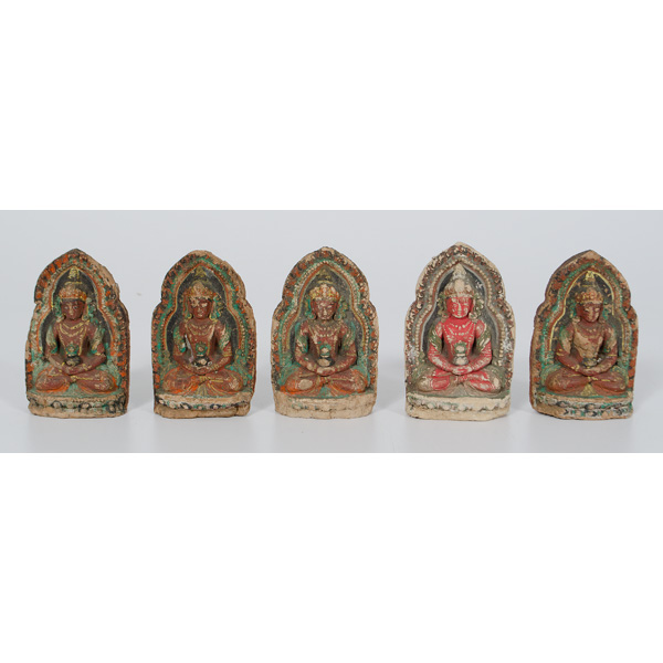 Tibetan Votive Tablets Tibetan  15dbee