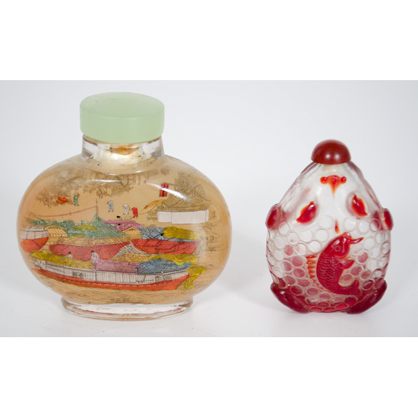 Chinese Reverse Painted Snuff Bottle