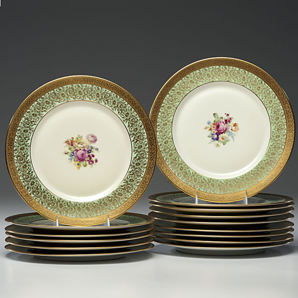 Bavarian Heinrich Dinner Plates Continental