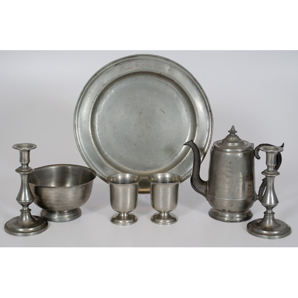 English and American Pewter English