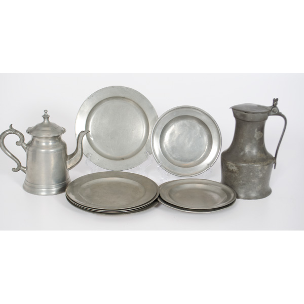 English and American Pewter English