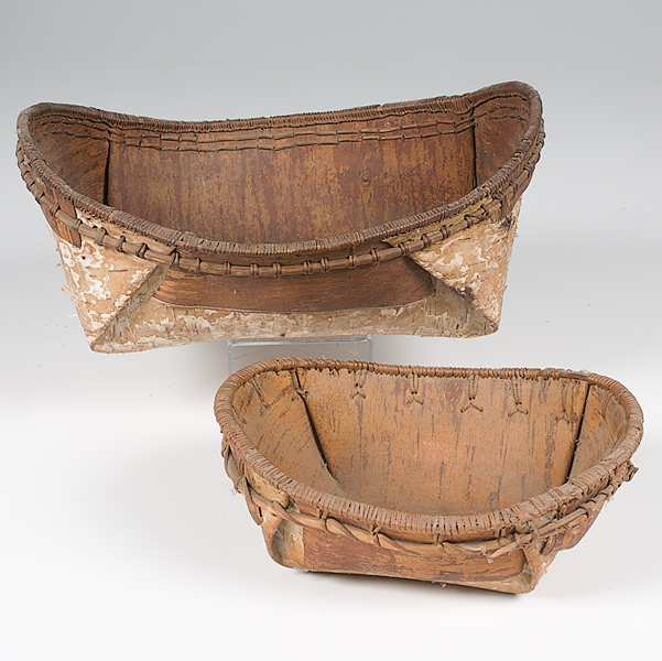 Athapaskan Birchbark Baskets lot