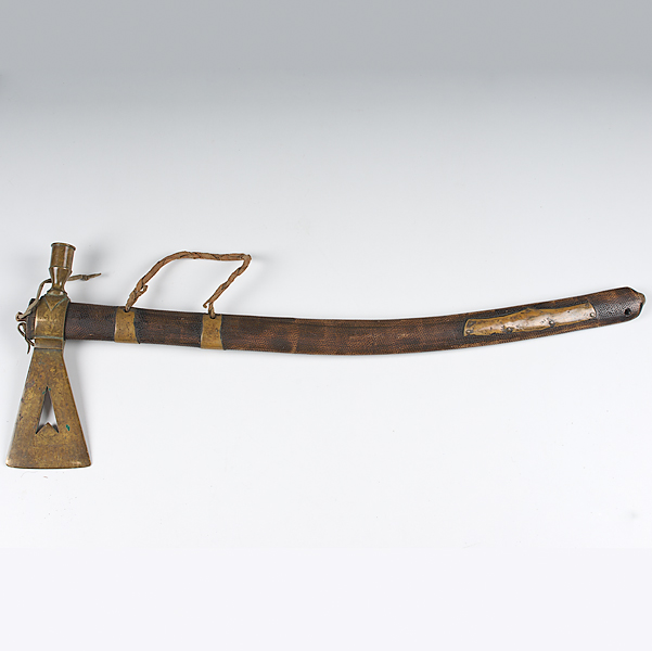 Plains-Style Pipe Tomahawk reproduction.