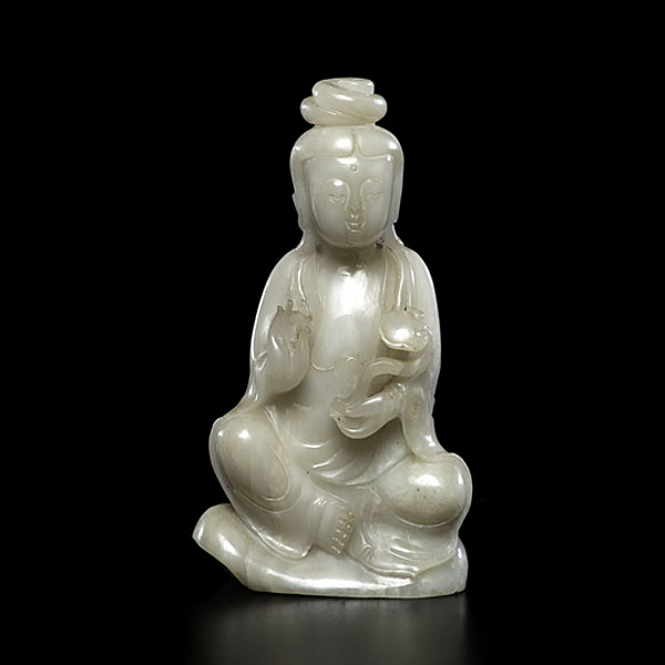 Chinese Hardstone Guanyin Chinese