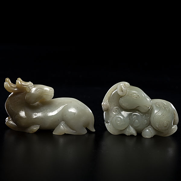 Chinese Carved Jade Animals Chinese  15de14