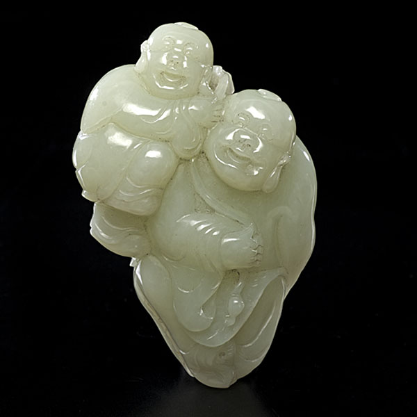 Chinese Jade Buddha Chinese.  A celadon