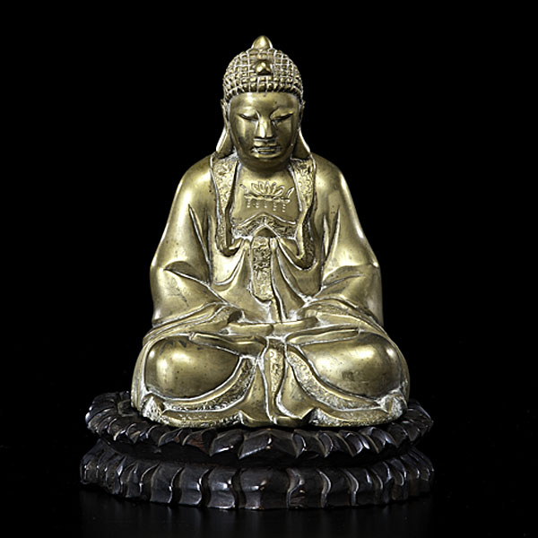 Japanese Bronze Buddha Japanese 15df09
