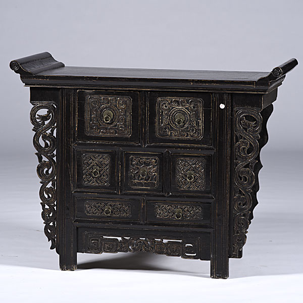 Chinese Carved Altar Table Chinese.