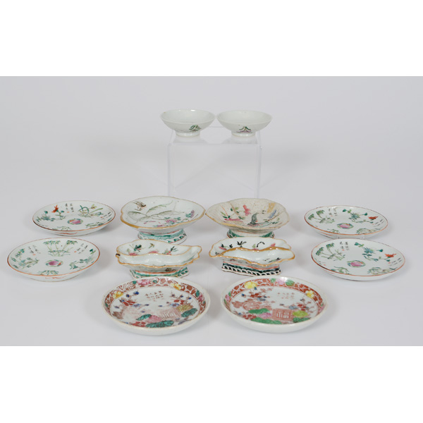 Chinese Tablewares Chinese A twelve piece 15df1f