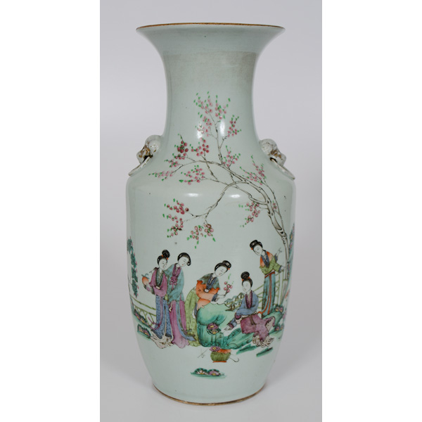 Chinese Baluster Form Vase Chinese  15df24