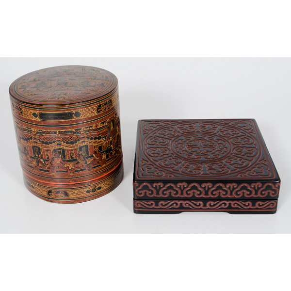 Asian Boxes Asian A Chinese carved 15df42