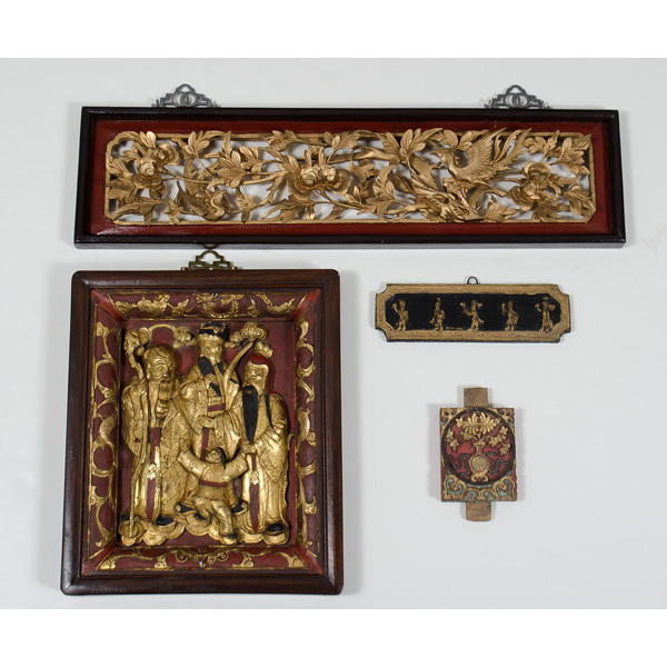 Chinese Carved Panels Plus Chinese  15df5d