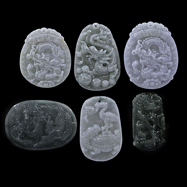 Chinese Jade Pendants Chinese 20th 15df6a