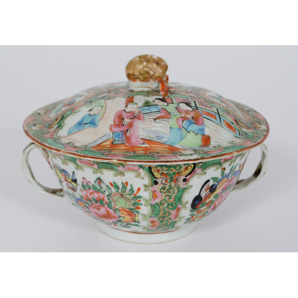 Chinese Export Rose Medallion Bowl Chinese