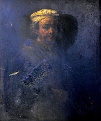 Old Master Oil on Panel Portrait