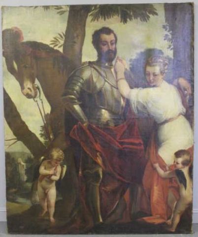 Very Large Old Master Oil on Canvas From 15dff7