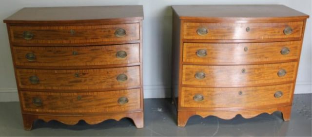 Pair of Mahogany Sheraton Style 15e002