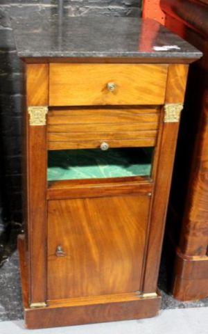 19th Cent Tambour Front Stand.1