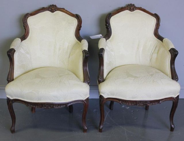 Pair of 19th Century French Bergeres 15e060