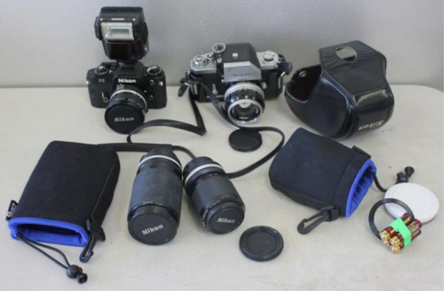 Camera Lot Including Nikon.Nikon F -