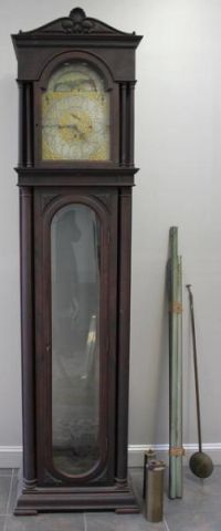 Herschede Grandfather Clock.With moon