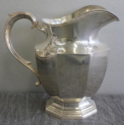 STERLING. Ewer.Approx. 19.4 troy