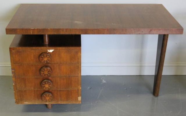 Midcentury Modern Desk with Chair.From