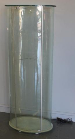 Modernist Oval Tall Curved Glass 15e0de