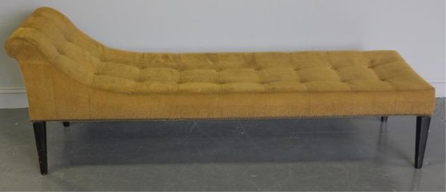 FENDI. Signed Modernist Fainting Couch.Signed