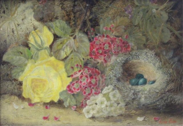 CLARE Oliver O C Still Life Flowers 15e100