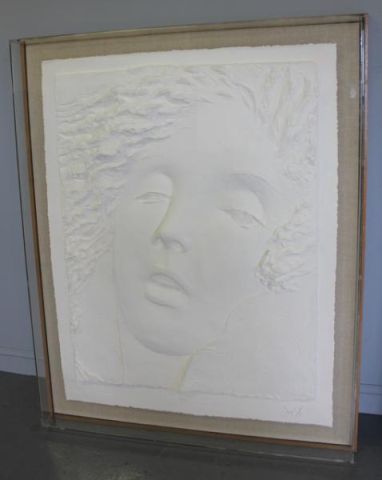 GALLO Frank. Large Cast Paper Sculpture