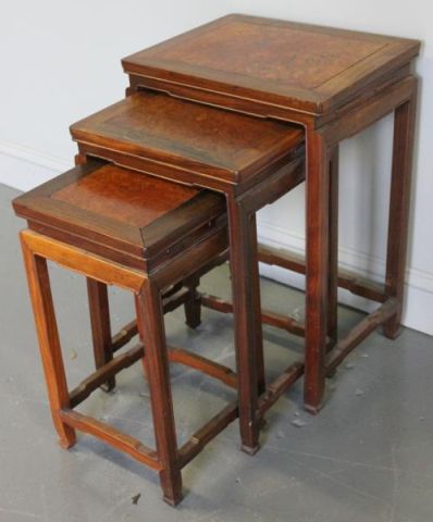 Contemporary Asian Style Nesting Tables.From