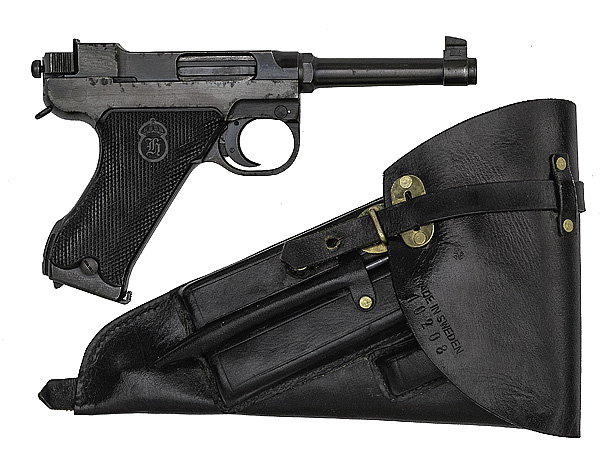 *Swedish Lahti Model 40 Semi-Auto Pistol