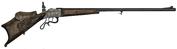  German Schuetzen Rifle by Buchel 160944