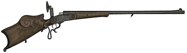 *German Schuetzen Rifle by Josef Ahubl