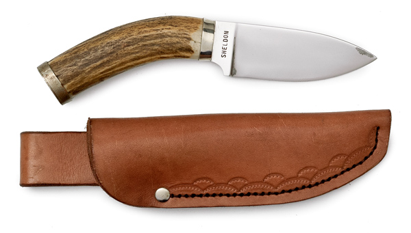 Contemporary Sheath Knife by Sheldon 160a15