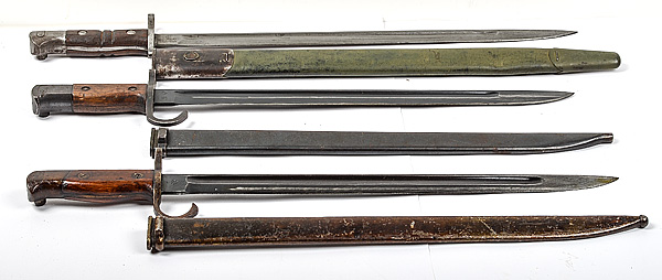 US WWII Bayonets Lot of Three Lot 160a36