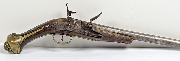 Mid Eastern Flintlock Pistol 610 160a50