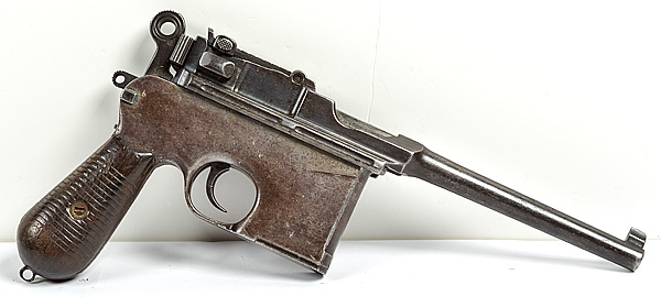 *Mauser C96 Broomhandle Semi-Auto Pistol