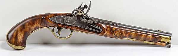 Contemporary Flintlock Pistol by G.