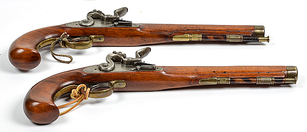 Contemporary Brace of Flintlock 160ab1