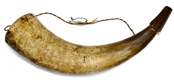 Early Powder Horn with Contemporary