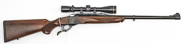 *Ruger Number 3 Rifle With Luepohl Scope