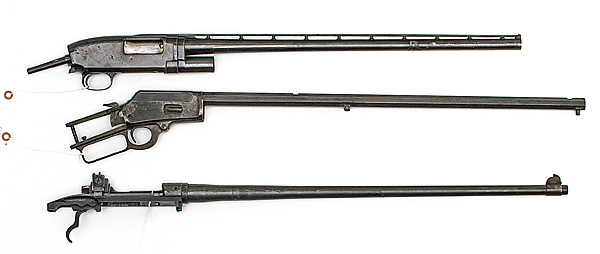 Gunsmith s Lot of Three Barreled 160b4f