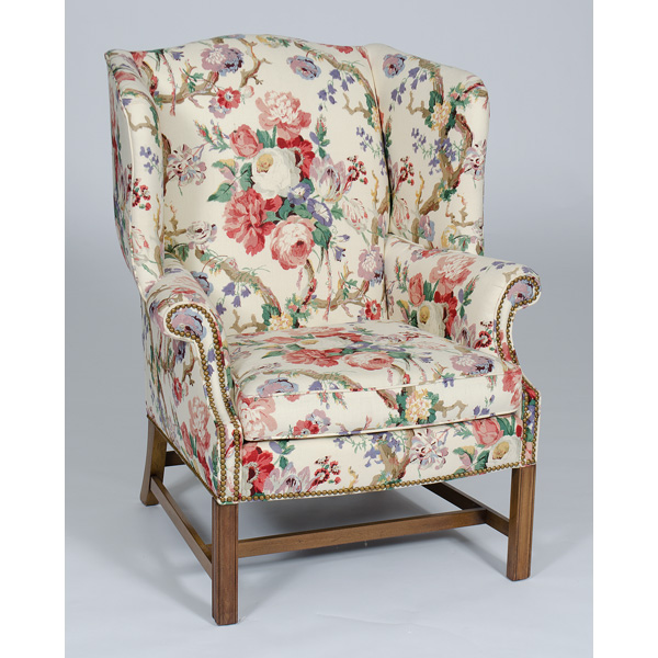 Wing Chair American 20th century.??A